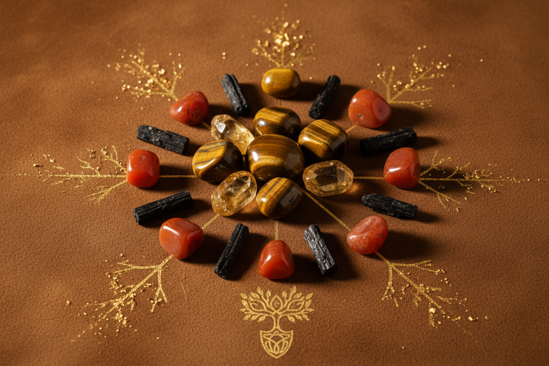 Crystals for Father Wound Healing: Masculine Lineage Repair