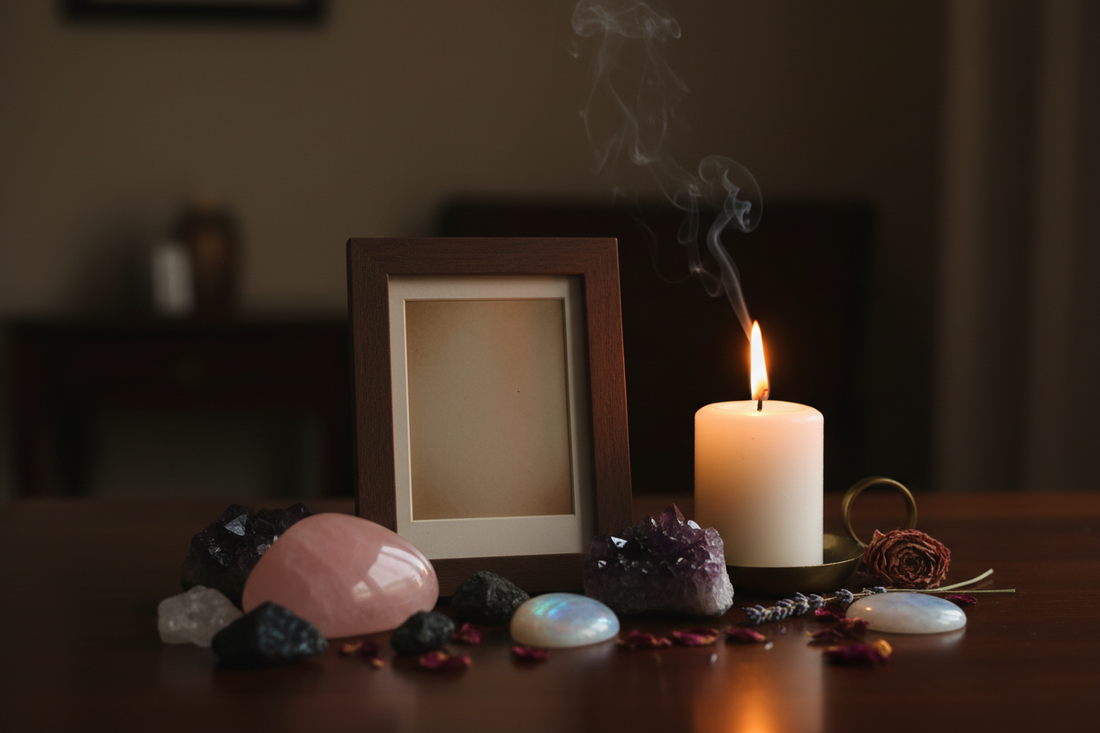 Crystals for Grief Ritual: Memorial & Remembrance Stone Guide