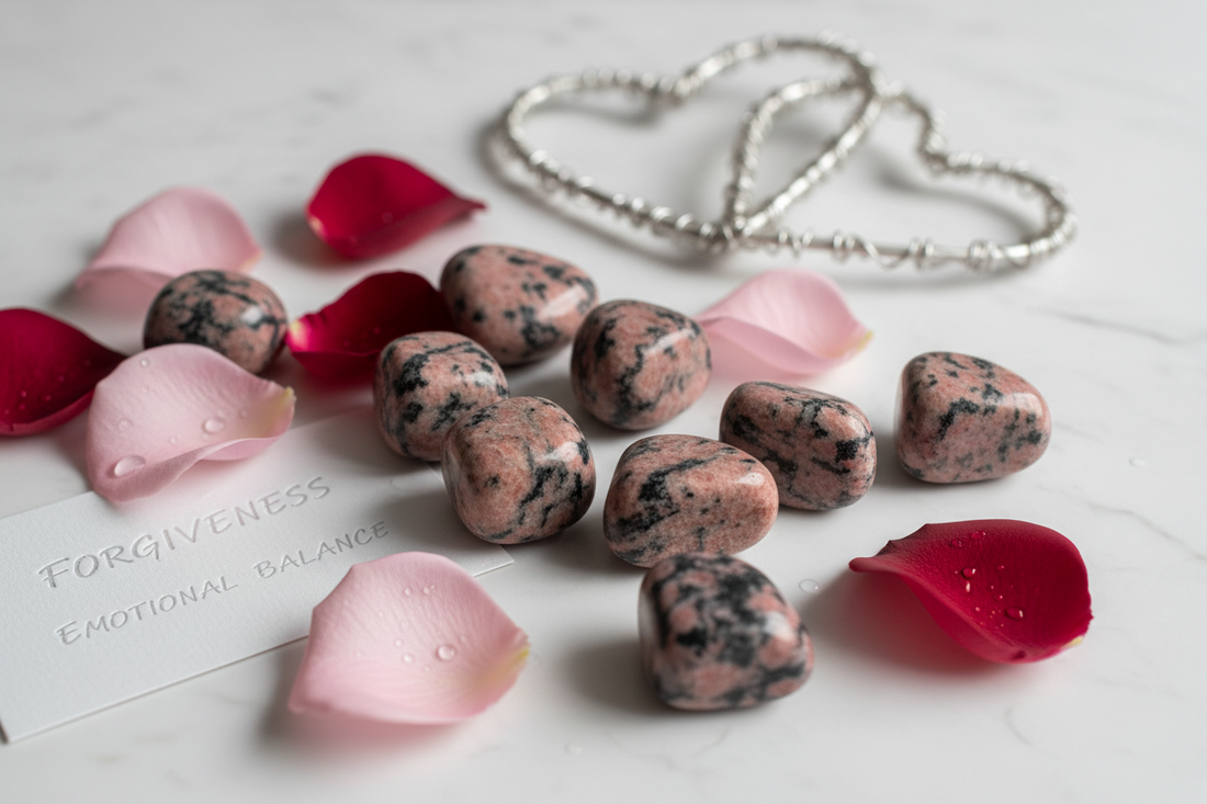 Rhodonite for Relationships: Forgiveness & Emotional Balance