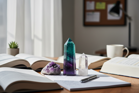 Crystals for Exam Anxiety: Focus & Calm for Students