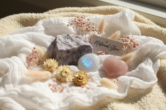 Crystals for Postpartum Anxiety: Gentle Support for New Mothers