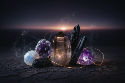 Crystals for Fear of the Future: Grounding Existential Anxiety