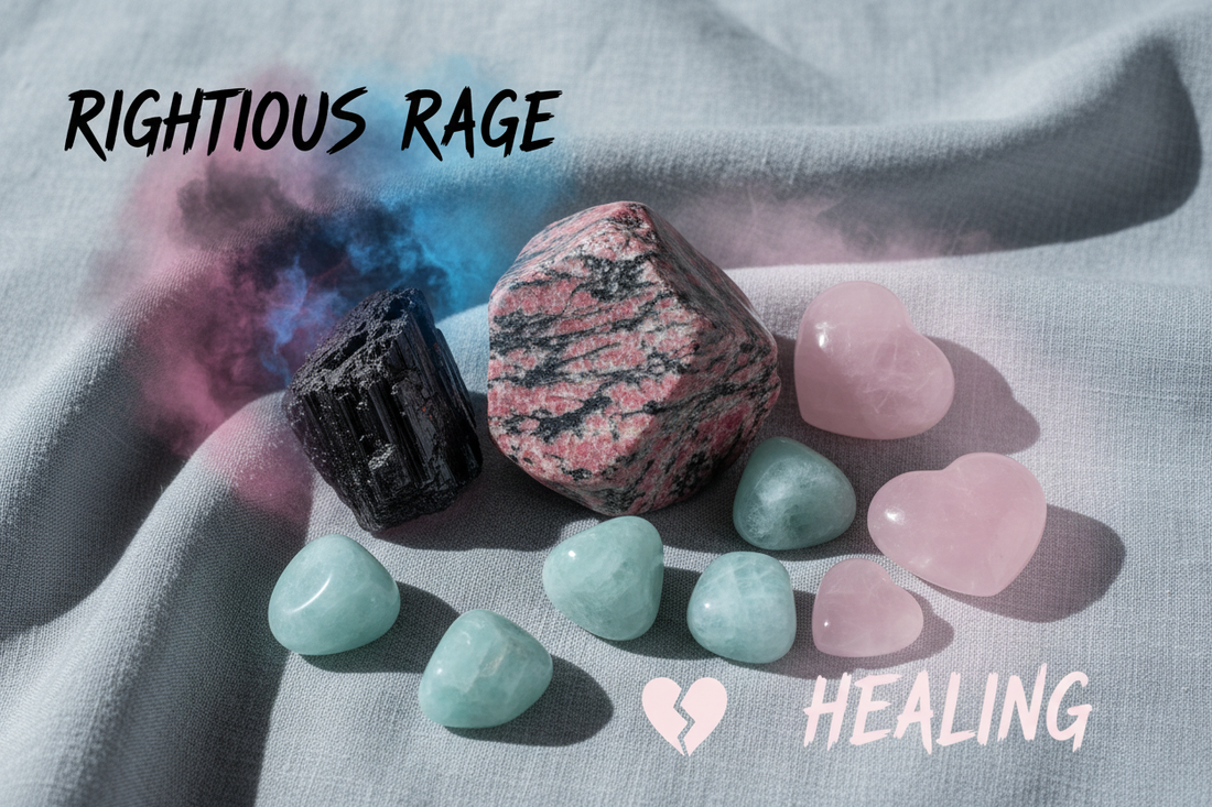 Crystals for Anger After Betrayal: Healing Righteous Rage