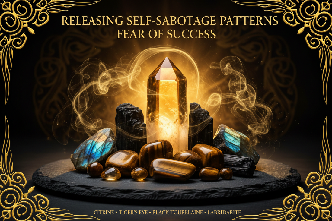 Crystals for Fear of Success: Releasing Self-Sabotage Patterns
