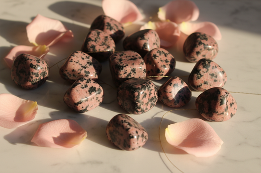 Rhodonite for Grief: Forgiveness & Emotional Wound Healing