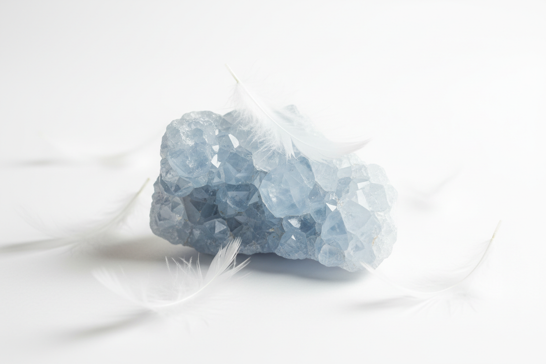 Celestite for Anxiety: Angelic Calm & Peaceful Surrender