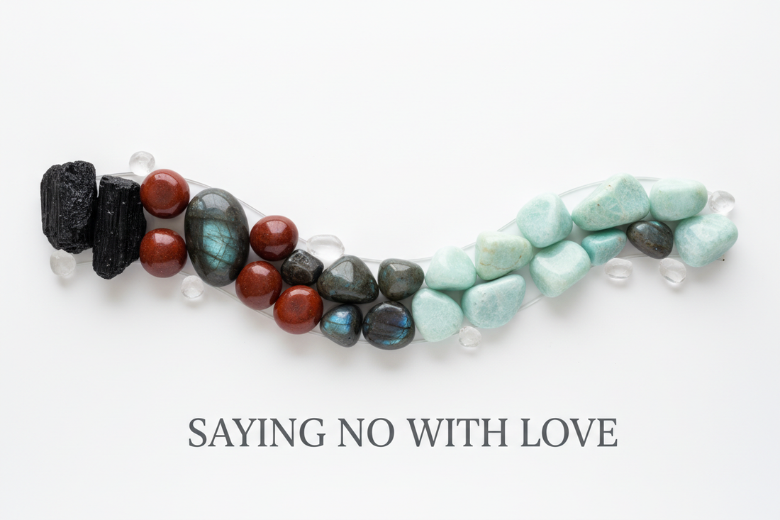 Crystals for Healthy Boundaries: Saying No with Love