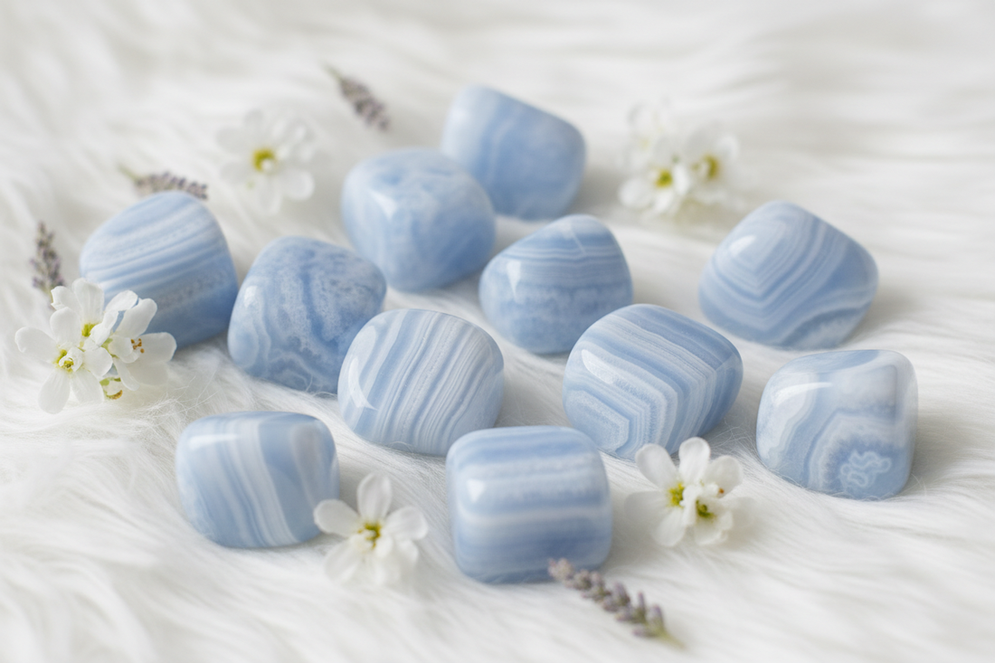 Blue Lace Agate for Anxiety: Gentle Stone for Panic & Overwhelm