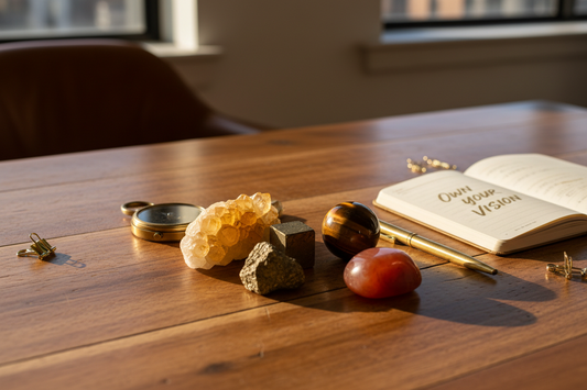 Crystals for Confidence as a New Entrepreneur: Owning Your Vision