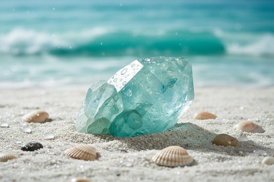 Aquamarine for Anxiety: Cool Emotional Heat & Calm Panic Attacks