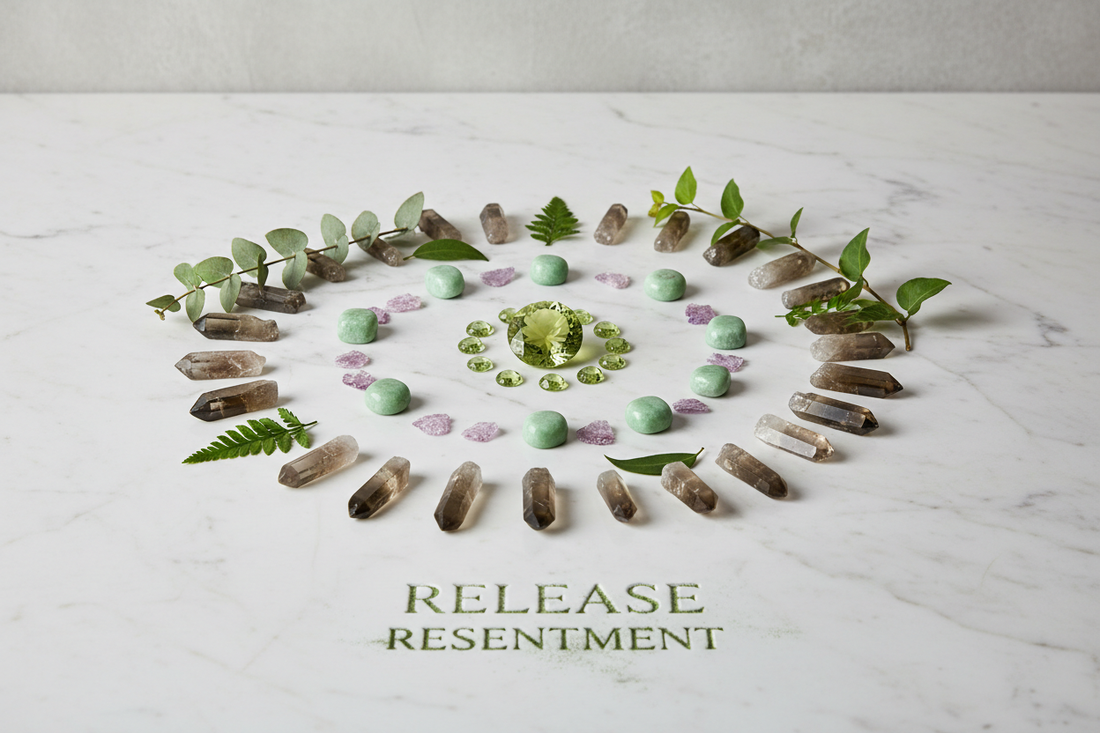 Crystals for Resentment: Releasing Long-Held Bitterness