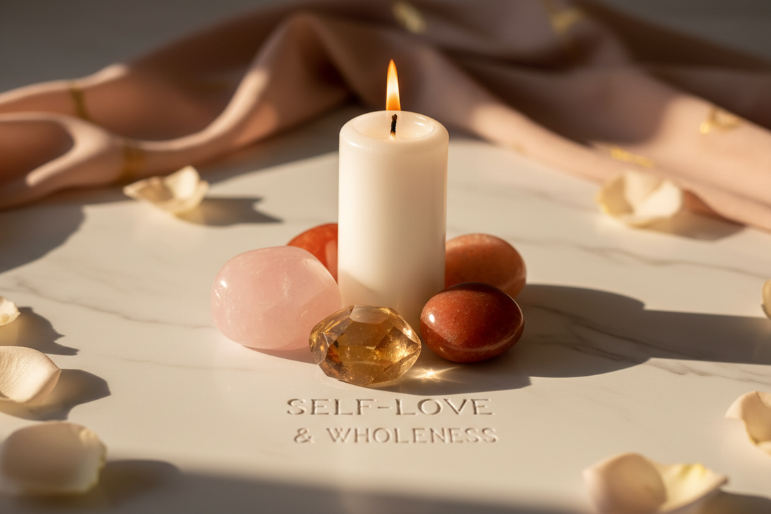 Crystals for Self-Love Before Relationship: Wholeness First