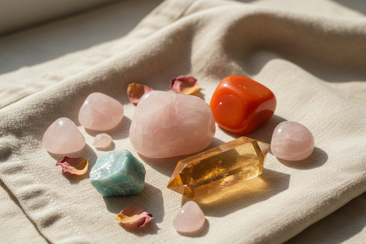 Crystals for Depression & Isolation: Connection & Warmth Stones