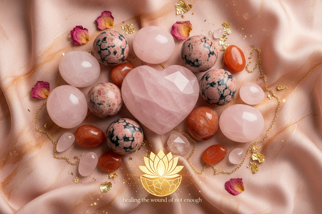 Crystals for Fear of Rejection: Healing the Wound of Not Enough
