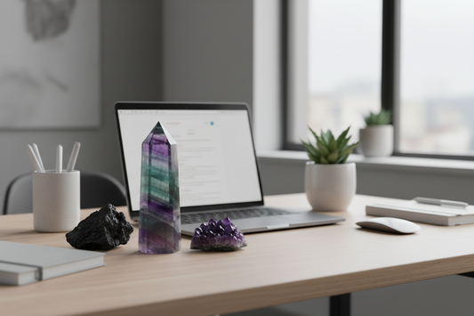 Crystals for Work Anxiety: Stress Relief for the Modern Workplace