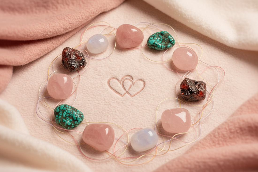 Crystals for Polyamory: Navigating Multiple Loving Connections