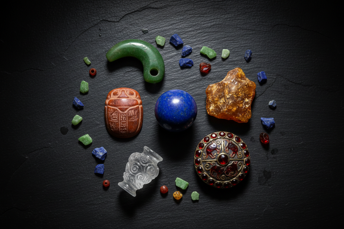Ancient Civilization Gemstone Comparison: Global