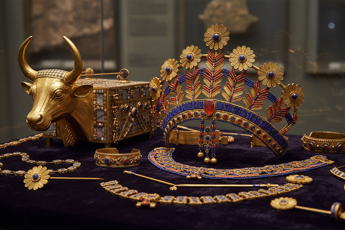 Gold and Gemstone in Ur: Royal Tomb Treasures and Their Healing Legacy