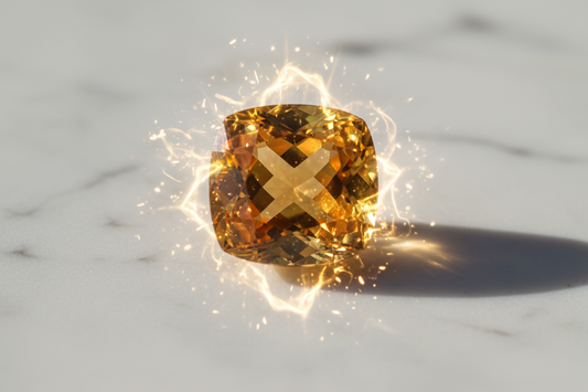 Golden Topaz Sun Stone: Manifestation & Solar Plexus Activation