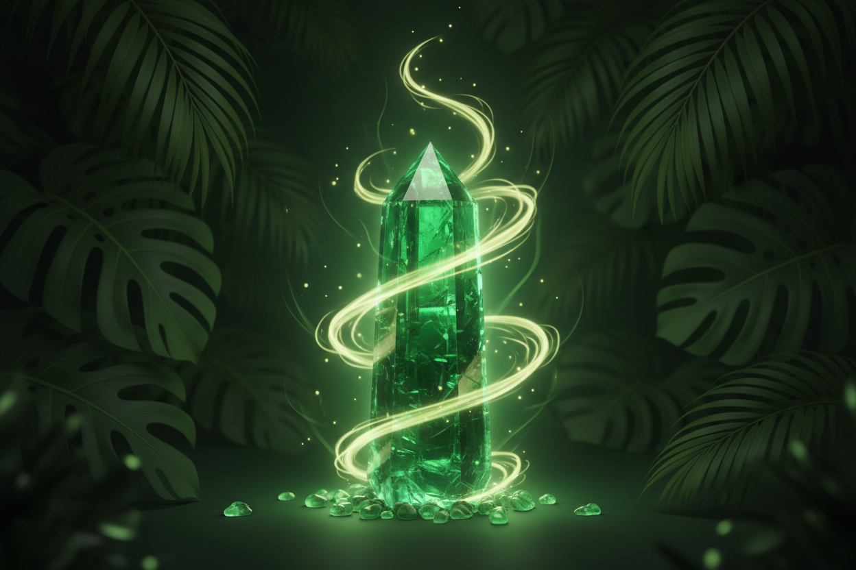 Green Tourmaline Heart Chakra: Compassion & Emotional Strength – Gem Ritual