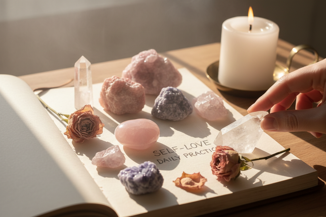 Heart Chakra Crystals for Self-Love Practice: 30-Day Guide