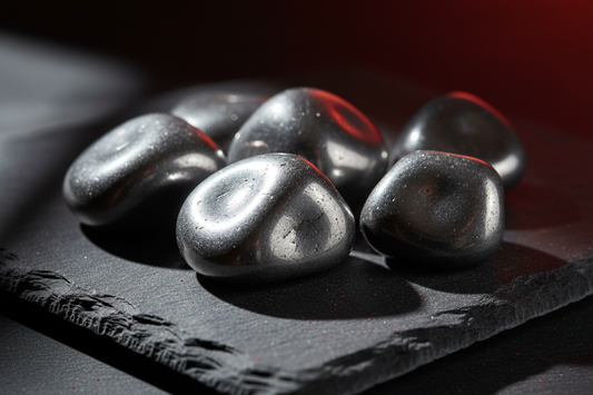 Hematite Mars Crystal: Grounded Warrior Energy & Iron Will