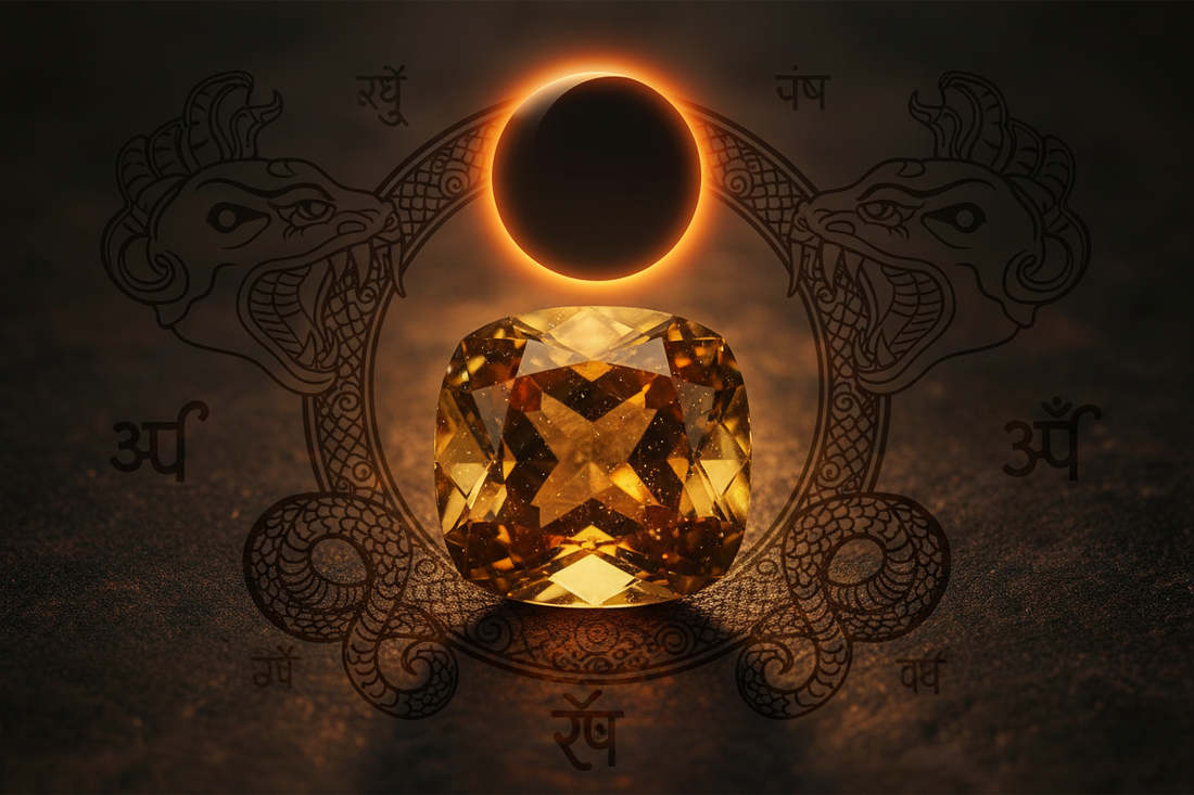 Hessonite Garnet in Ancient India: Gomed & Rahu Stone