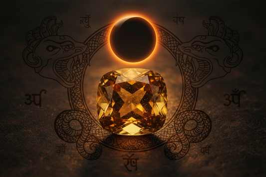 Hessonite Garnet in Ancient India: Gomed & Rahu Stone