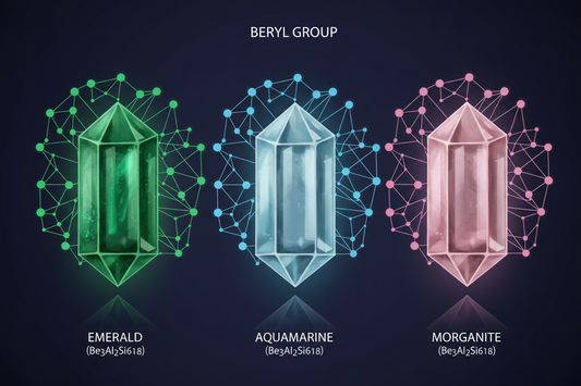 Hexagonal Crystal System Gemstones: Emerald, Aquamarine and Beryl
