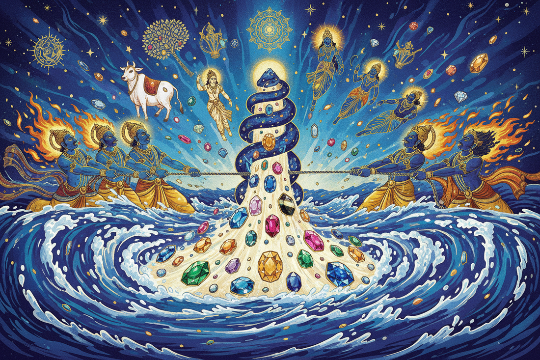 Hindu Gemstone Mythology: Creation & Sacred Gems