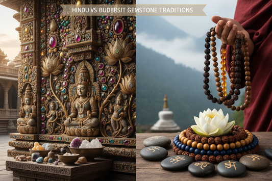 Hindu vs Buddhist Gemstone Traditions: Comparison
