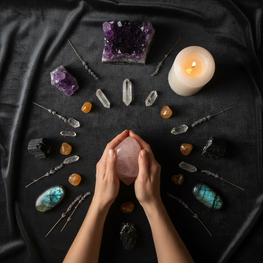 Crystal massage crystal water and crystal baths — 4 body healing practices