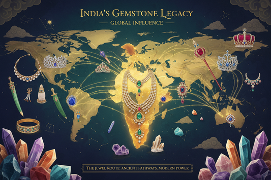 Indian Gemstone Legacy: How India Shaped Global Jewelry and Crystal Healing Traditions