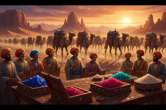 Indian Gemstone Trade: Ancient Silk Road Connections and Global Gem Commerce