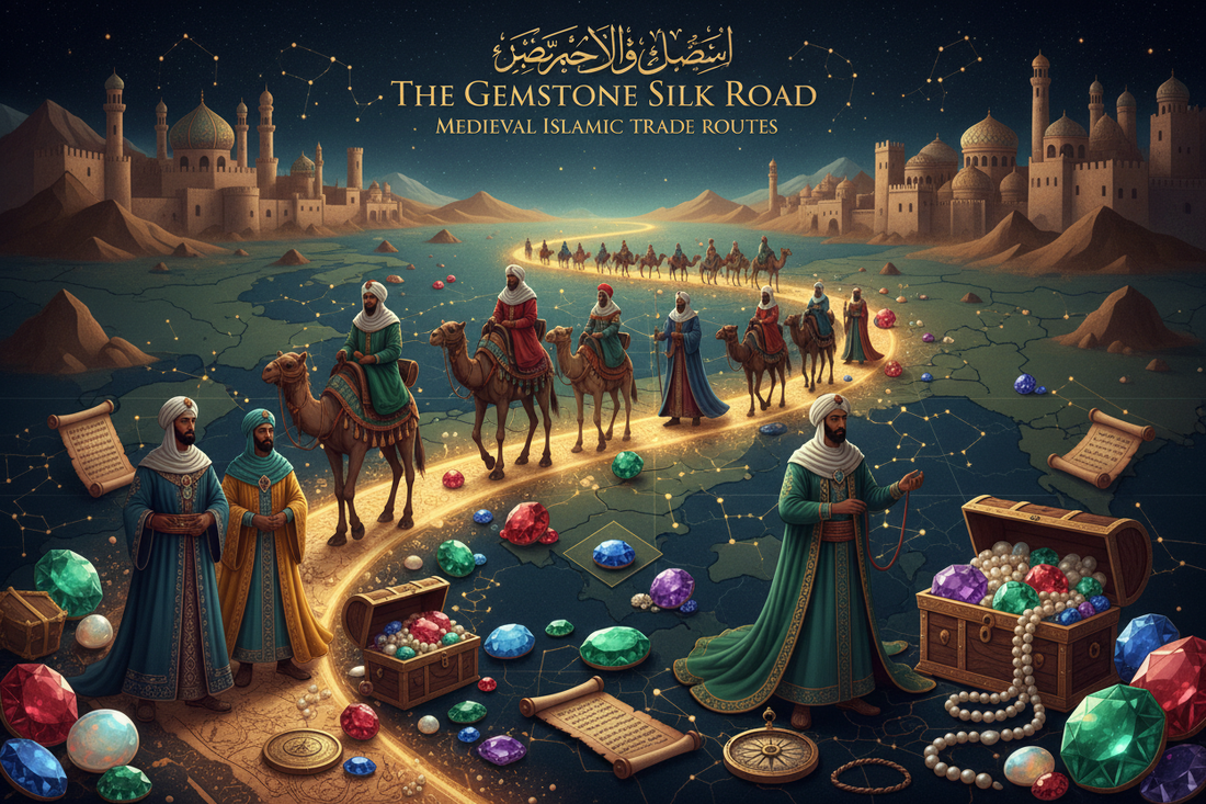 Islamic Gemstone Trade: Medieval Commerce Routes