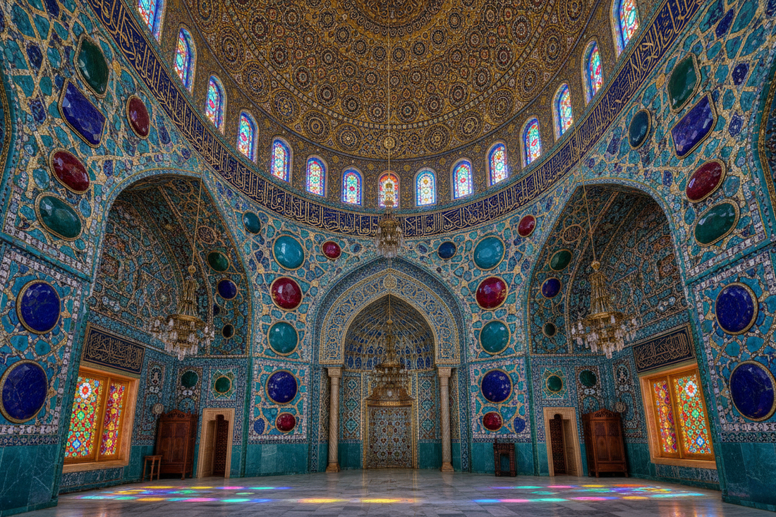 Islamic Gemstone Architecture: Mosque Decoration