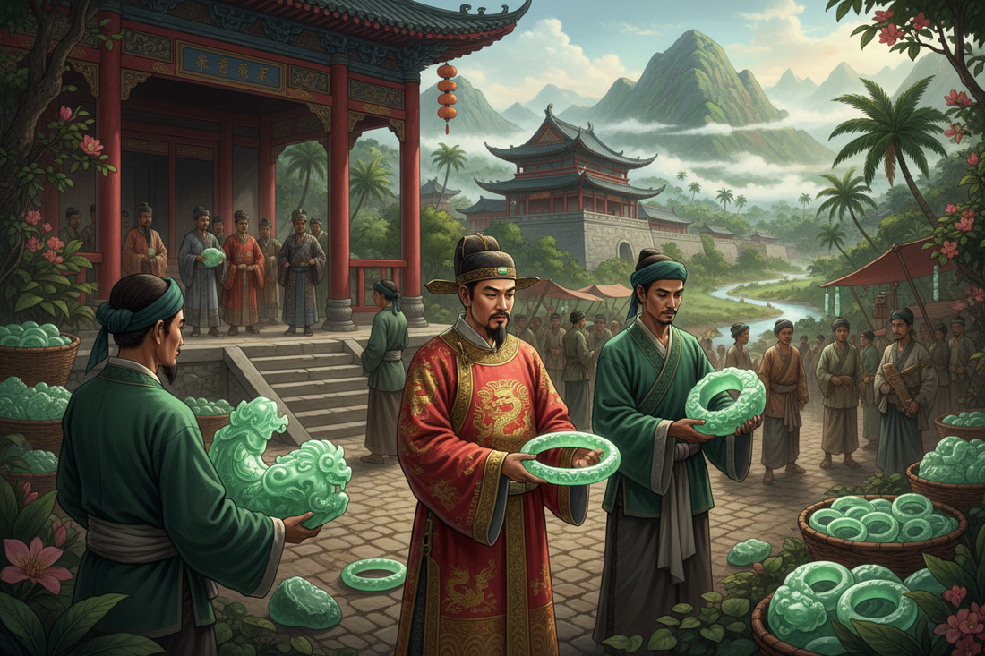 Jadeite Jade in China: Qing Dynasty & Myanmar Trade