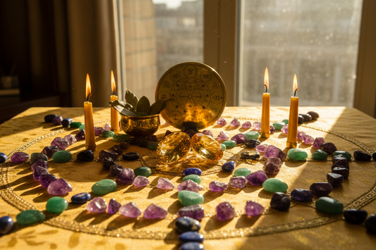 Crystals for Jupiter Cazimi: Peak Abundance Manifestation Ritual