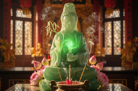Kuan Yin & Jade: Goddess of Mercy Stone