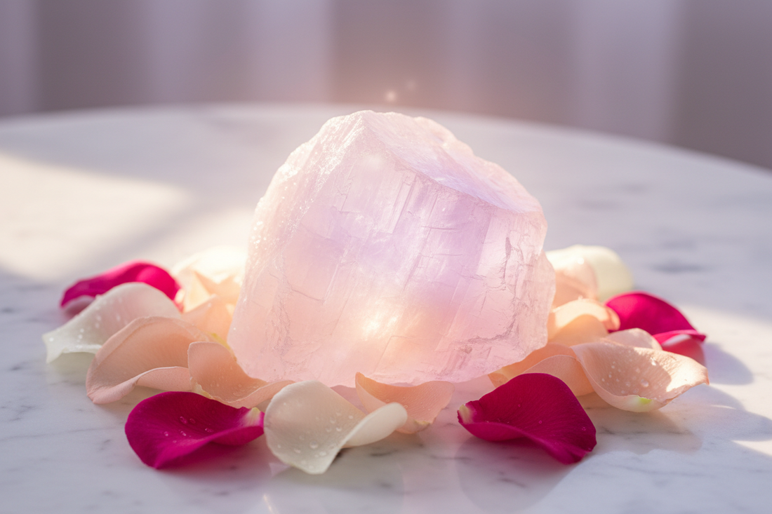 Kunzite Venus Crystal: High Vibration Romantic Love Stone