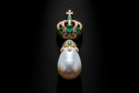 Spanish Crown Jewels: Emerald & Pearl Traditions