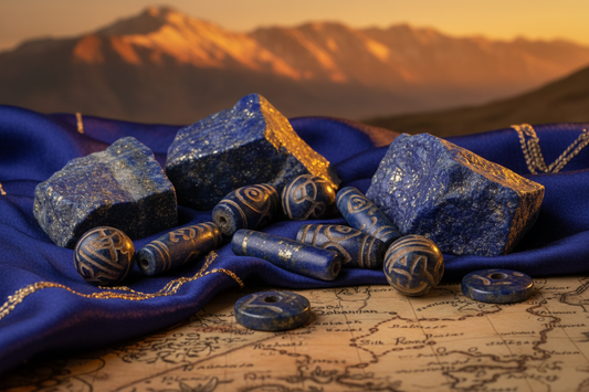 Lapis Lazuli in Mesopotamia: Afghan Trade Routes and the Sacred Blue Stone