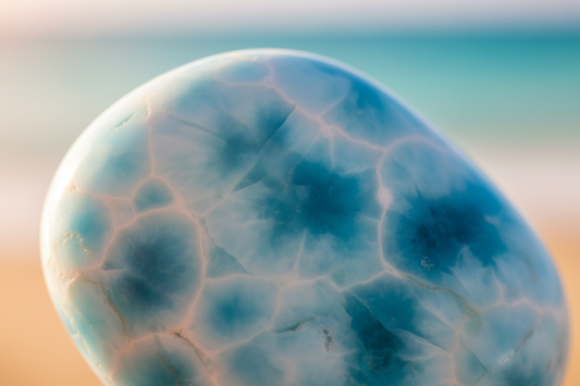Larimar Throat Chakra: Caribbean Stone for Calm and Effortless Expression