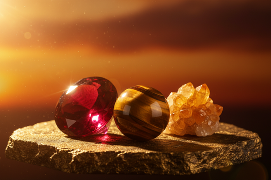 Crystals for Leo Man: Channeling Masculine Solar Power