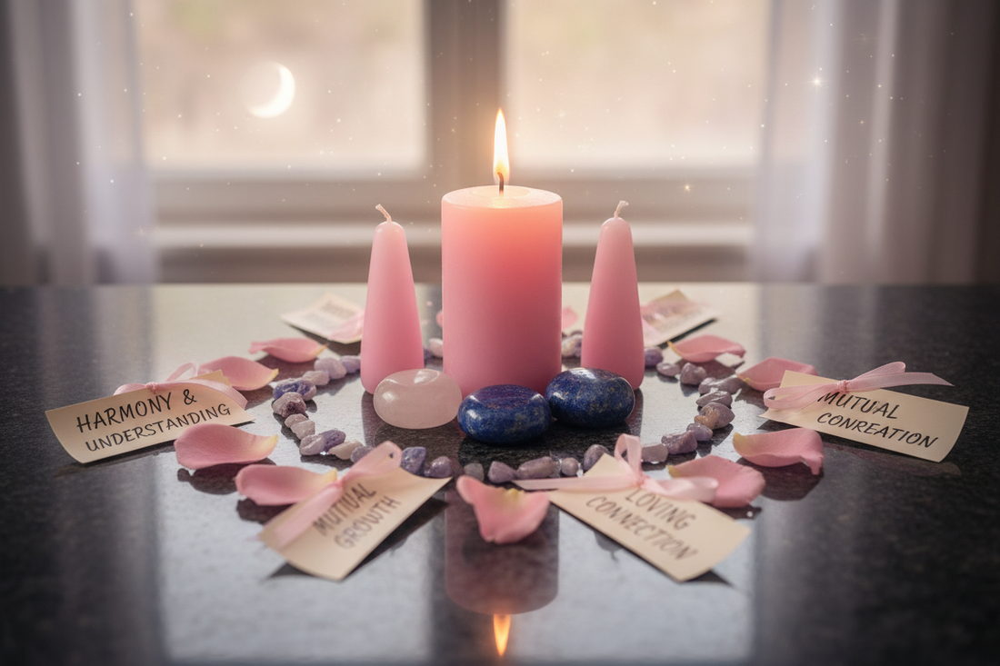 Libra New Moon Crystals: Relationship & Balance Intention Ritual