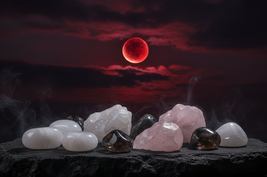 Lunar Eclipse Crystals: Emotional Release & Transformation