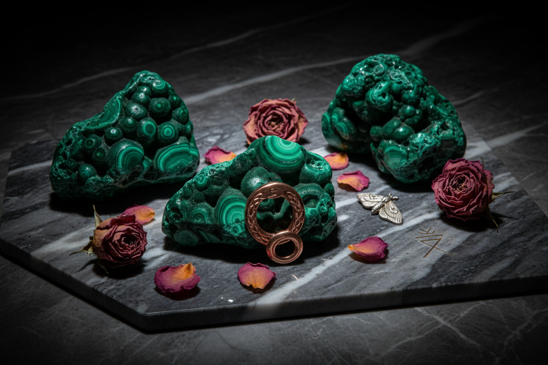 Malachite for Scorpio: Emotional Depth & Transformative Power