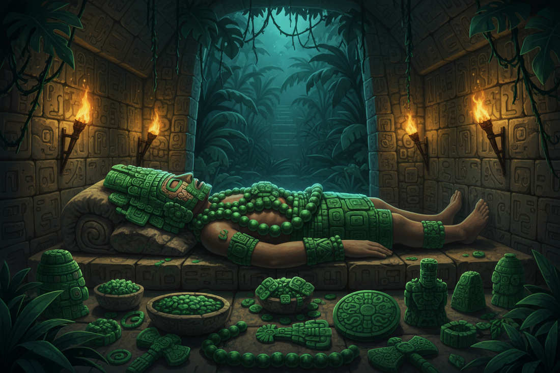 Mayan Jade Burial Traditions: Palenque & Tikal