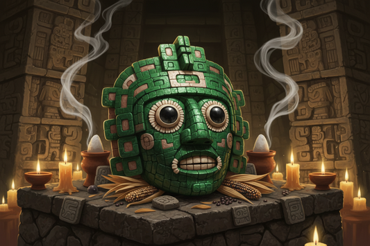 Mayan Jade Mask: Funerary Art & Sacred Symbolism