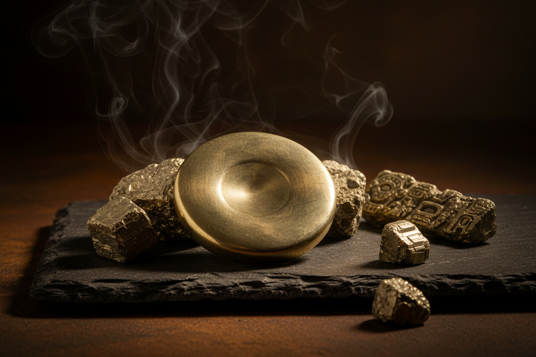 Mayan Pyrite: Mirror Stone & Divination Tool